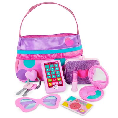 Battat  Play Circle  Makeup & Beauty Set  Dress Up Fashion Accessories  Pretend Play  Princess Purse Set  3+ Years