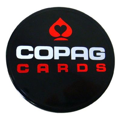 Brybelly Double Sided Copag Black Poker Dealer Button!