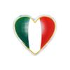 3D Sticker Heart-Shaped Italy Shield view 1
