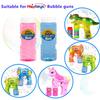 Bubble Gun Refill Solution Bottles (12 Pack of 2oz Bottles) Compatible with Most Bubble Shooter Guns Safe and Non-Toxic, Wand Not Included, Colors May Vary view 4