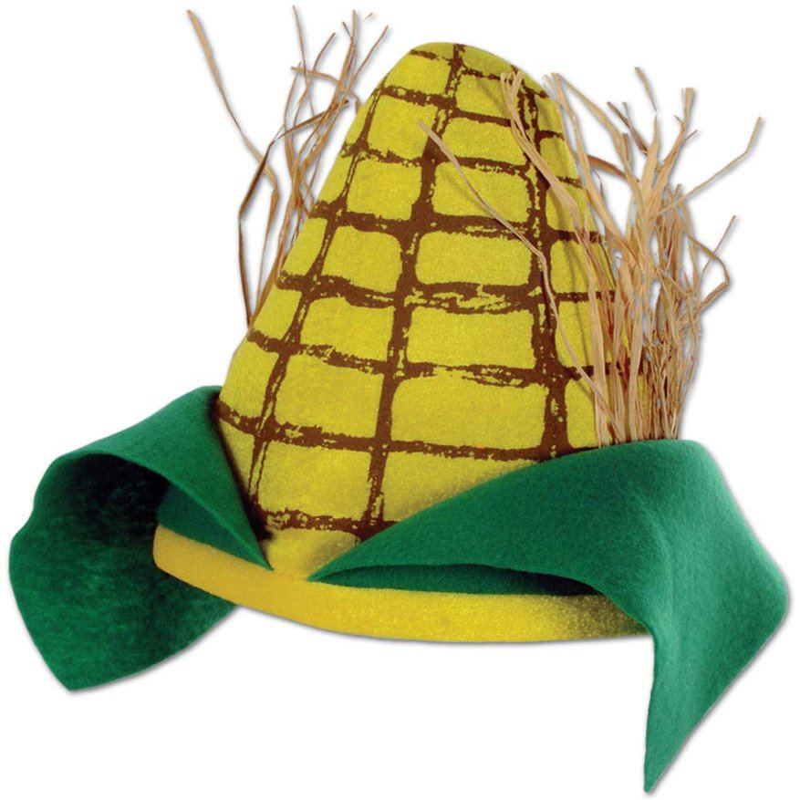 Beistle 60674 Plush Corn Cob Hat44; Pack Of 12