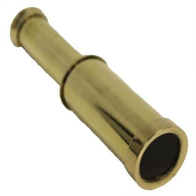 4 Handheld Brass Maritime Telescope: Nautical Ship Collection Model: Office Supply Store