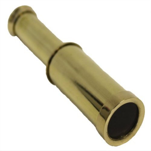 4 Handheld Brass Maritime Telescope: Nautical Ship Collection Model: Office Supply Store