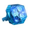 FlashingBlinkyLights Blue Huge Gem Light Up LED Rings (Set of 24) view 1