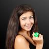 FlashingBlinkyLights Green Huge Gem Light Up LED Rings (Set of 24) view 4
