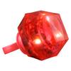 FlashingBlinkyLights Red Huge Gem Light Up LED Rings (Set of 24) view 1