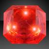 FlashingBlinkyLights Red Huge Gem Light Up LED Rings (Set of 24) view 4