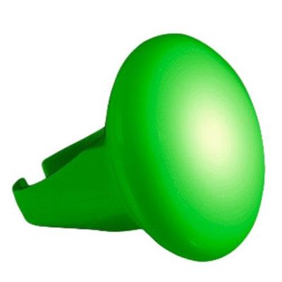 FlashingBlinkyLights Light Up Green Glowing LED Ring (Set of 12)