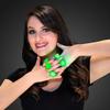 FlashingBlinkyLights Light Up Green Glowing LED Ring (Set of 12) view 2