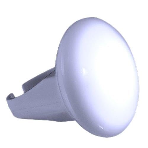 FlashingBlinkyLights Light Up White Glowing LED Ring (Set of 12)