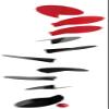 Flensted Mobiles hurensuteddomobi-ru (Turning Leaves/Black/Red/141S) view 1