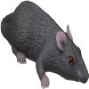 2 Novelty Real Looking Fake Rubber Mouse- Halloween view 1