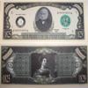 American Art Classics John Quincy Adams Million Dollar Bill in Banknote Protector Collectible view 1
