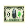 American Art Classics John Quincy Adams Million Dollar Bill in Banknote Protector Collectible view 2