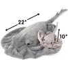 Adventure Planet Birth of Life Stingray with Baby Plush Toy 22" Long view 3