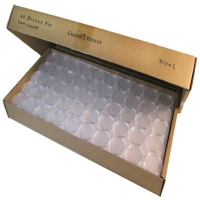 250 Guardhouse 40mm Direct Fit Coin Capsules