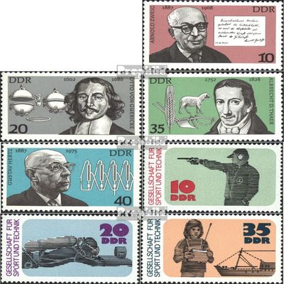 Prophila Collection DDR 2199-2202,2220-2222 (Complete.Issue.) fine Used/Cancelled 1977 Personalities, Sports (Stamps for Collectors) Sports Other