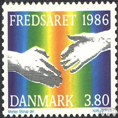 Denmark 866 (Complete.Issue.) unmounted Mint/Never hinged ** MNH 1986 Year of Peace (Stamps for Collectors)