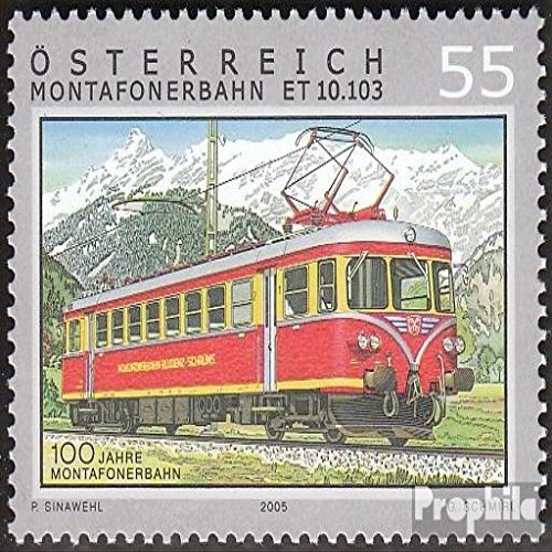 Austria 2547 (Complete.Issue.) unmounted Mint/Never hinged ** MNH 2005 Railway (Stamps for Collectors) Trains/Railway/funicular