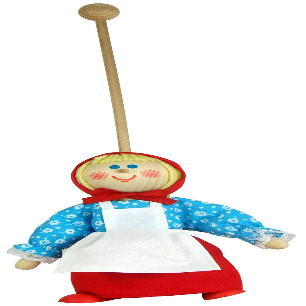 ABA (ABAX5) 63003 ABA Little Red Riding Hood Puppet on Pole, Multi Colour