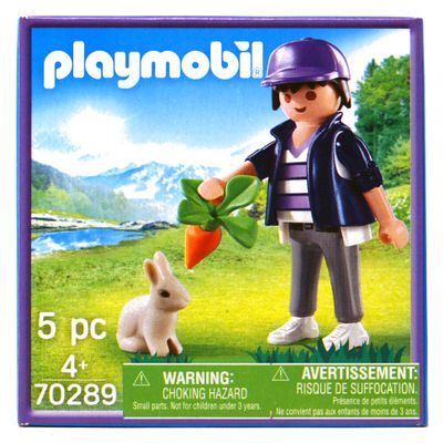 Milka Limited Edition Playmobil 2020-70289 Man with Rabbit