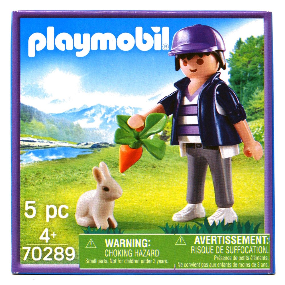Milka Limited Edition Playmobil 2020-70289 Man with Rabbit