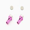 Aluminum Body Mount Cap (Magnet) 6mm Pink view 1