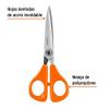 Office scissors 6-1/2 "stainless steel view 2