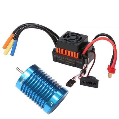 Hobbypower 60A Brushless ESC 540 3650 4370KV Motor 2S for 1/10 On-Road RC Car D4 D5 XIS
