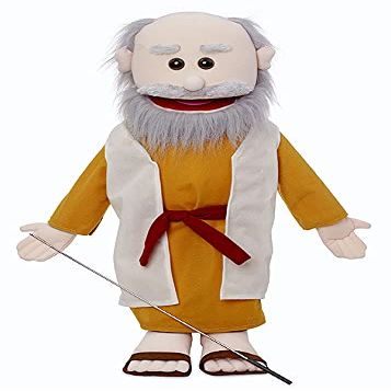 25" Moses, Full Body Bible Character, Christian Ministry Puppet