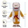 25" Moses, Full Body Bible Character, Christian Ministry Puppet view 3