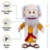 14" Moses, Bible Character, Hand Puppet view 3