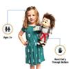 14" Shepherd, Bible Character, Hand Puppet view 2