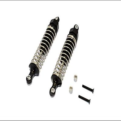 Axial SCX10 Upgrade Parts Aluminum Front/Rear Adjustable Spring Dampers - 1Pr Set Black