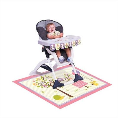 091671 Happi Woodland - Girl High Chair Kit - Case of 6