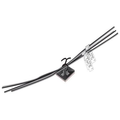 Woodland Scenics Just Plug: Tidy Wire Kit, 12 Wire Mounts, 24 Twist Ties, 20 Labels