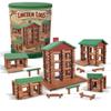 LINCOLN LOGS Collector's Edition Village Set - 327 Real Wood Pieces, Ages 3+, Retro Building Toy for Boys/Girls, Creative Construction Game view 1