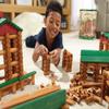 LINCOLN LOGS Collector's Edition Village Set - 327 Real Wood Pieces, Ages 3+, Retro Building Toy for Boys/Girls, Creative Construction Game view 3