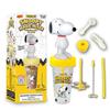 Snoopy Chocolate Milk & Drink Mixer for Kids  Safe Bladeless Handsfree Milk Frother  BPA-Free Cup  Whisper Quiet  Official Peanuts Licensed view 1