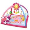 VTech - Lumi Tapis des P'tits Copains Rose, Musical and Evolutionary Play Mat, Activity and Development Toy, Rattles, Cow Plush, Baby Birth Gift - English Content view 1