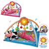 VTech - Lumi Tapis des P'tits Copains Rose, Musical and Evolutionary Play Mat, Activity and Development Toy, Rattles, Cow Plush, Baby Birth Gift - English Content view 4