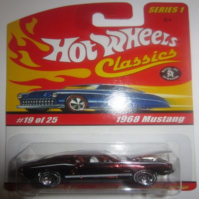 1968 Mustang Hot Wheels Classics Series 1 - 19 of 25
