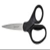 Westcott 16451 8-Inch KleenEarth Recycled Scissors For Office and Home, Black view 1