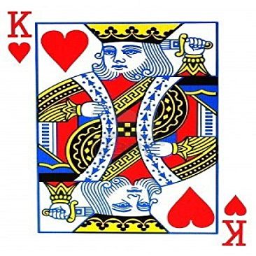 Bicycle Playing Card Force Deck Blue Back (Hearts, 2)