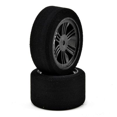 Contact 30mm 1/10 Nitro Sedan Foam Rear Tires (2) (42 Shore)