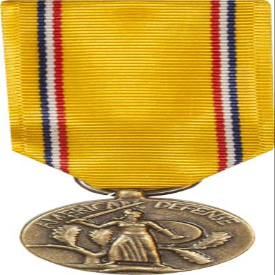 American Defense Miniature Medal