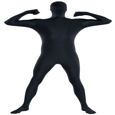 'Amscan Partysuit Costume Black Teen Small