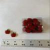 Festive Glass Shapes Red Apple 18/Box view 2