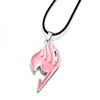 Hot Sell New Anime Fairy Tail Magic Association's Symbol 4 Colors Alloy Necklace Pendent U Pick (Pink) view 1