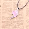Hot Sell New Anime Fairy Tail Magic Association's Symbol 4 Colors Alloy Necklace Pendent U Pick (Pink) view 4